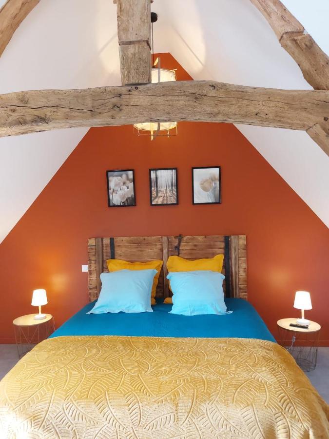 Les Clematites, Maison De Campagne. Boissy-les-Perche Eksteriør bilde